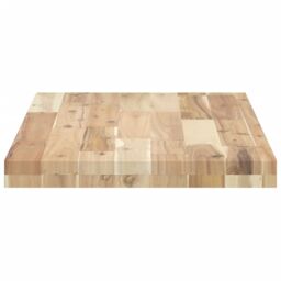 Berkfield Home Table Top 60x40x4 cm Rectangular Solid Wood Acacia in Brown - Size: 60 x 40 x 4 cm - thumbnail 6