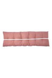 Living and Home Cozy Upholstered Headboard Pillow in Pink - Size: Large - thumbnail 5
