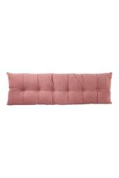 Living and Home Cozy Upholstered Headboard Pillow in Pink - Size: Large - thumbnail 4