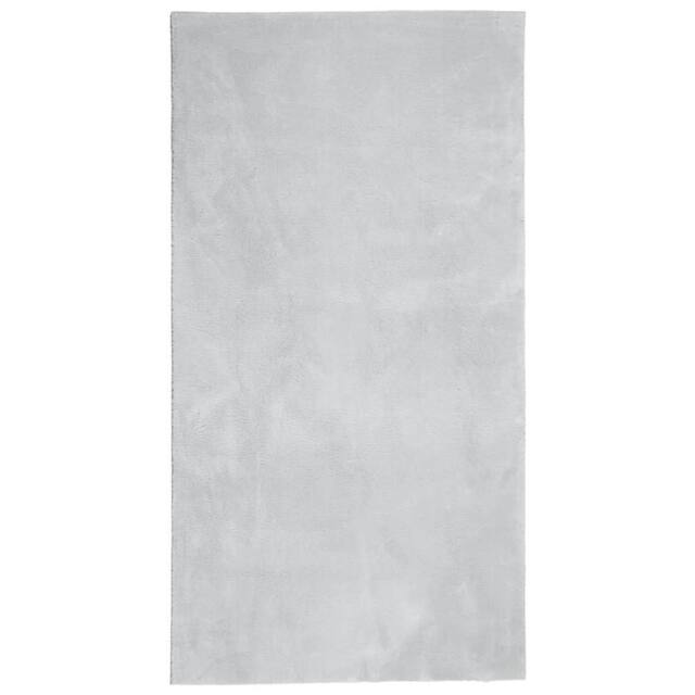 Berkfield Home Rug HUARTE Short Pile Soft & Washable Grey 60x110 cm - Size: Medium - image 1
