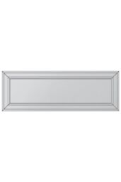 MirrorOutlet Langley All Glass Bevel Cheval Dress Mirror 5ft7 x 1ft11 170cm x 58cm in Silver - Size: 1 Pack - thumbnail 6