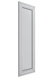 MirrorOutlet Langley All Glass Bevel Cheval Dress Mirror 5ft7 x 1ft11 170cm x 58cm in Silver - Size: 1 Pack - thumbnail 5