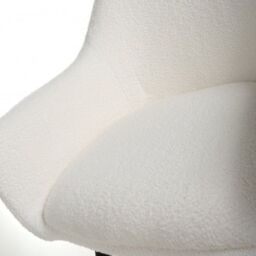 IH Design Danna Boucle White Dining Chairs (Set of 2) in Off-White - thumbnail 5