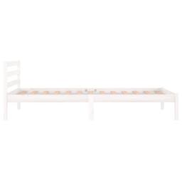 Berkfield Home Beautiful Day Bed Solid Wood Pine 90x200 cm White - thumbnail 5