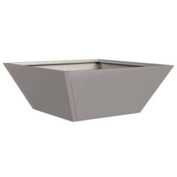 Berkfield Home Modern Garden Bowl Planters 5 pcs 40x40x15 cm Weathering Steel - Size: 40 x 40 x 15 cm - thumbnail 6