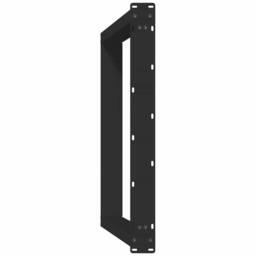 Berkfield Home Modern vidXL Dining Table Legs U-Shaped 2 pcs Black 70x(72-73) cm - thumbnail 7