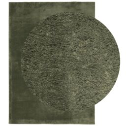 Berkfield Home Rug HUARTE Short Pile Soft & Washable Forest Green 160x230 cm - Size: Medium - thumbnail 3