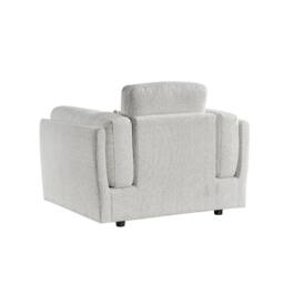 Furnishings For Less UK Bali 3 Piece Sofa Suite Chenille Modern 3 + 1 + 1 Beige - thumbnail 8