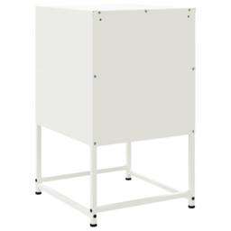 Berkfield Home Durable Bedside Cabinets 2 pcs White 36x39x60.5 cm Steel - thumbnail 8