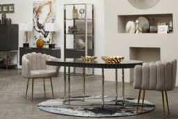 Orsina Abstract Multicolour Round Rug, Hand-Tufted Wool & Cotton Rug For Living Room & Bedroom - Size: 100 cm diameter - thumbnail 3