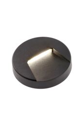 CGC Lighting Primrose Black LED Round Outdoor Down Wall Light - thumbnail 4