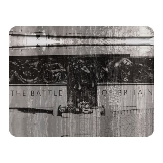 Benjamin Tate Design Battle Of Britain London Blanket in Natural - Size: 120 cm x 150 cm - image 1