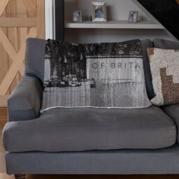 Benjamin Tate Design Battle Of Britain London Blanket in Natural - Size: 120 cm x 150 cm - thumbnail 2
