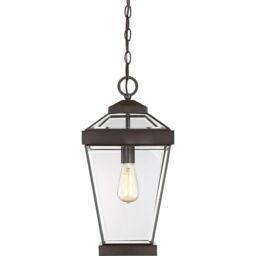 Loops IP23 1 Bulb Chain Lantern Light Western Bronze LED E27 60W MEDIUM - thumbnail 4