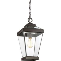 Loops IP23 1 Bulb Chain Lantern Light Western Bronze LED E27 60W MEDIUM - thumbnail 3