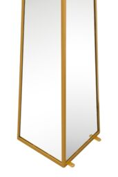 MirrorOutlet Gold Metal Edged Mirrored Garden Ornament (120CM X 25CM X 25CM) - Size: 1 Pack - thumbnail 5