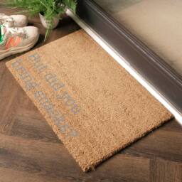 Artsy Mats Grey But Did You Bring Snacks Doormat - Size: 40 cm x 60 cm - thumbnail 3