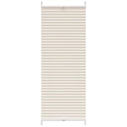 Berkfield Home Plisse Blind 50x150cm Creme in Cream - Size: 50x150 cm