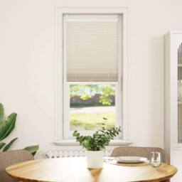 Berkfield Home Plisse Blind 50x150cm Creme in Cream - Size: 50x150 cm - thumbnail 2