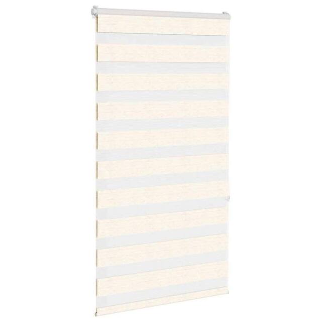 Berkfield Home Elegant Zebra Blind Marble Beige 90x150 cm Fabric Width 85.9 cm P - image 1