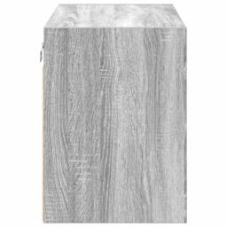 Berkfield Home Garage Wall Cabinets 2 pcs Grey Sonoma Engineered Wood - thumbnail 7
