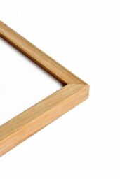 nielsen Skava 60 x 80cm Wooden Picture Frame With 50x70cm Mount & Glass Front in Light Oak - Size: 60 x 80 cm - thumbnail 2