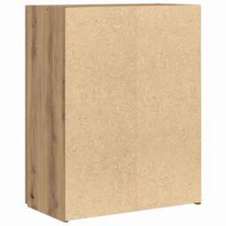 Berkfield Home Office Cabinet - Artisan Oak - 60 x 32 x 77.5 cm - Engineered Wood in Brown - thumbnail 8