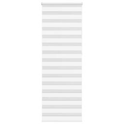 Berkfield Home Zebra Blind White 70x230 cm Fabric Width 65.9 cm Polyester - thumbnail 2