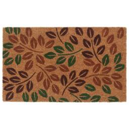 Berkfield Home Door Mat Natural 45x75 cm Tufted Coir in Brown - thumbnail 2