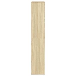 Berkfield Home Bookcase Sonoma Oak 100x33x175 cm Engineered Wood in Brown - Size: 100 x 33 x 175 cm - thumbnail 5