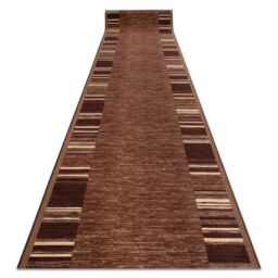 RugsX Anti-Slip Adagio Runner in Brown - Size: 100 cm x 490 cm - thumbnail 1