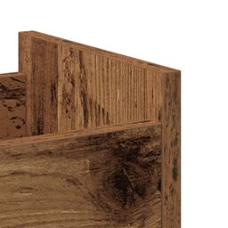 Berkfield Home Rolling Cabinet Old Wood 60x22x79 cm Engineered Wood in Brown - Size: 60 x 22 x 79 cm - thumbnail 9