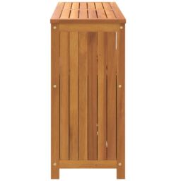 Berkfield Home Garden Console Table 110x35x75 cm Solid Wood Acacia in Brown - Size: 110 x 35 x 75 cm - thumbnail 5