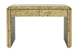 Orsina Elegant Console Table With Two Spacious Drawers, Lustrous Finish Decorative Table, Modern Accent Table in Gold - thumbnail 6