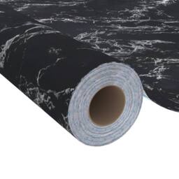 Berkfield Home Self-adhesive Furniture Film Black Stone 500x90 cm PVC - thumbnail 3