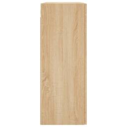 Berkfield Home Wall Mounted Cabinets 2 pcs Sonoma Oak Engineered Wood in Light Brown - thumbnail 7