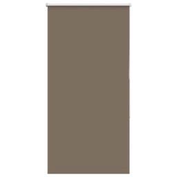 Berkfield Home Roller Blind Blackout Coffee 80x130 cm Fabric Width 75.7 cm Polyester in Brown - thumbnail 2