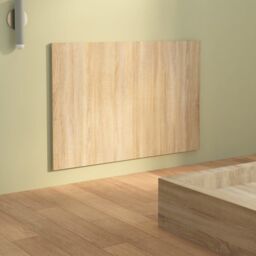 Berkfield Home Bed Headboard Sonoma Oak 120x1.5x80 cm Engineered Wood in Brown - thumbnail 4