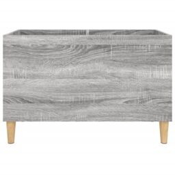 Berkfield Home Record Cabinet Grey Sonoma 74.5x38x48 cm Engineered Wood - thumbnail 5