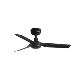 Netlighting Mini Punt Small Black DC Ceiling Fan 6 Speed