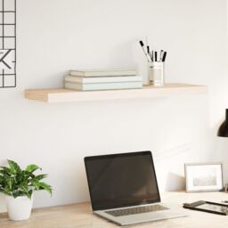 Berkfield Home Floating Shelf 80x23.5x4 cm Engineered Wood in Brown