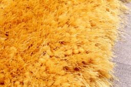 The Rug Shop UK Yellow Handmade Luxurious Easy to clean Plain Rug - Size: 160 cm x 230 cm - thumbnail 3