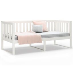 Berkfield Home Day Bed White 90x200 cm Solid Wood Pine - thumbnail 5