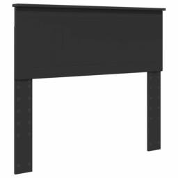 Berkfield Home Bed Frame with Headboard Black 100 x 200 cm Solid Pine Wood - thumbnail 6
