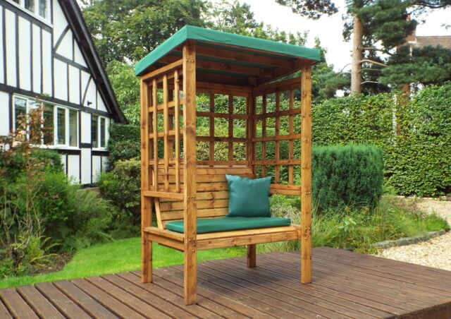 Charles Taylor Trading Bramham Two Seater Arbour Green in Brown