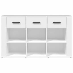 Berkfield Home Sideboard White 100x30x59.5 cm Engineered Wood - thumbnail 6
