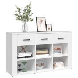 Berkfield Home Sideboard White 100x30x59.5 cm Engineered Wood - thumbnail 4