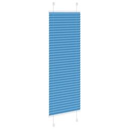 Berkfield Home Pleated Blind Blue 50x150 cm Fabric Width 49.4 cm Polyester - thumbnail 4