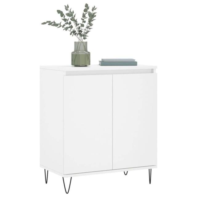 Berkfield Home Sideboard White 60x35x70 cm Engineered Wood - Size: 60 x 35 x 70 cm - image 1