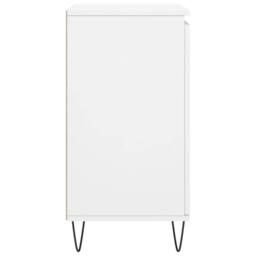 Berkfield Home Sideboard White 60x35x70 cm Engineered Wood - Size: 60 x 35 x 70 cm - thumbnail 7